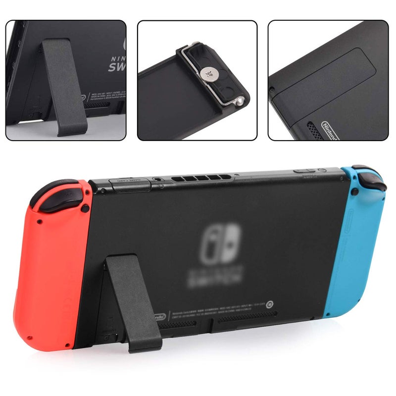 LONANDY 2 Pcs Replacement Kickstand for Nintendo Switch - Switch Kickstand Back Shell Holder Back Bracket, Kick Stand Replacement Repair Kit for Nintendo Switch Console - Image 2